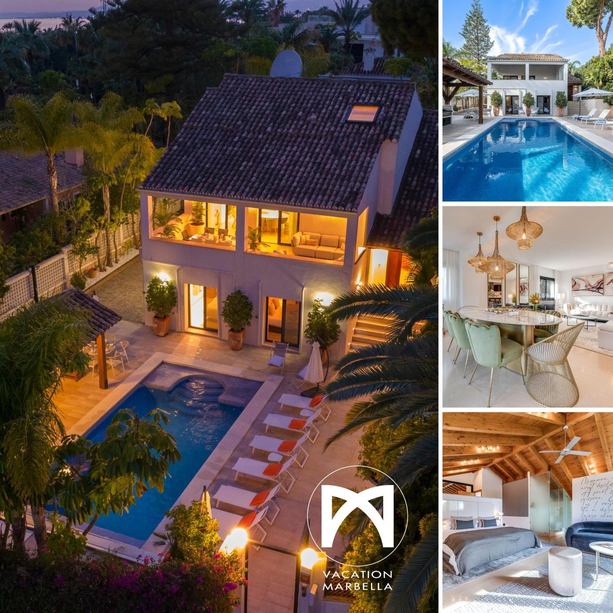 Vacation Marbella I Villa La Cabane, Prestige, Heated Pool, 300M To The Beach Exterior foto